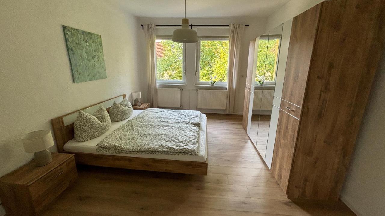 Bitterfelder Cityapartment Im Dichterviertel Bagian luar foto